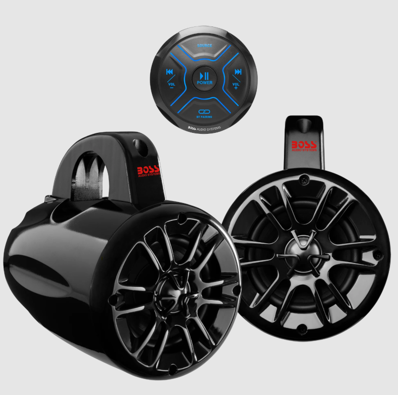 Boss Audio Systems Marine ATV UTV Audio Stereo System MG150T.4 MG150T.4 User 1