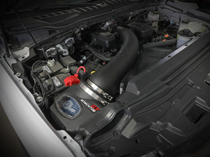 aFe Momentum GT Pro 5R Cold Air Intake System 20-21 Ford F-250/F-350 50-70069R 50-70069R Photo - Mounted