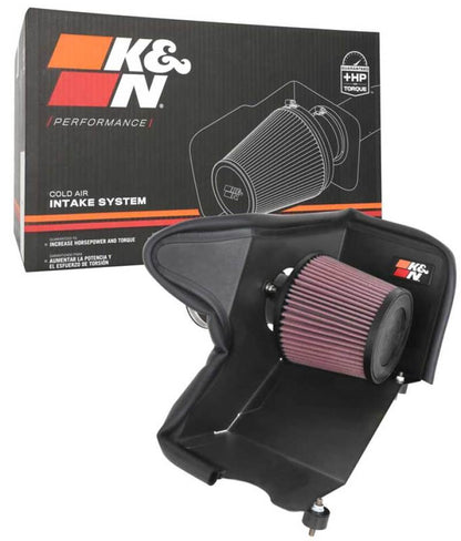 K&N Engineering K&N 2021+ Hyundai Elantra L4-2.0L F/I Typhoon Performance Air Intake System 69-5327TC 69-5327TC Photo - out of package