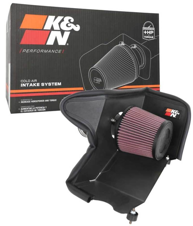 K&N Engineering K&N 2021+ Hyundai Elantra L4-2.0L F/I Typhoon Performance Air Intake System 69-5327TC 69-5327TC Photo - out of package
