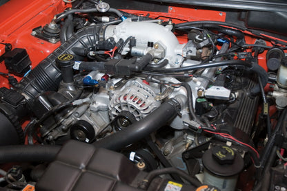 Edelbrock Ultra Low Profile Intake Elbow, 90mm Throttle Body to Square-Bore Flan 3847 Photo - Primary