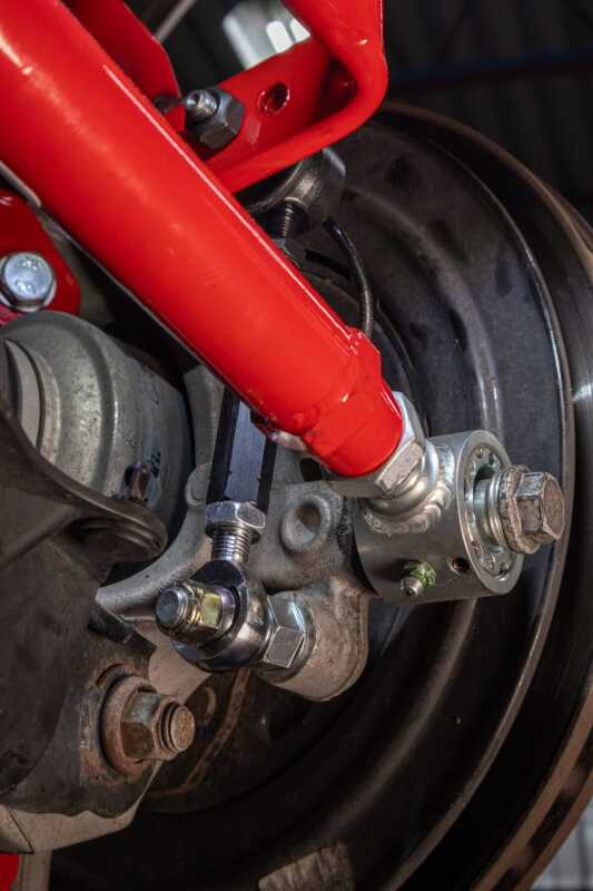 UMI Performance UMI 16-24 Chevrolet Camaro Suspension Stabilizer Bar Link - Red 2549 2549 Photo - Mounted