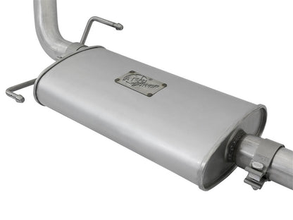 aFe Scorpion 2-1/2" Aluminized Steel CatBack Exhaust System w/Polished Tip 49-06039-P Photo - Unmounted