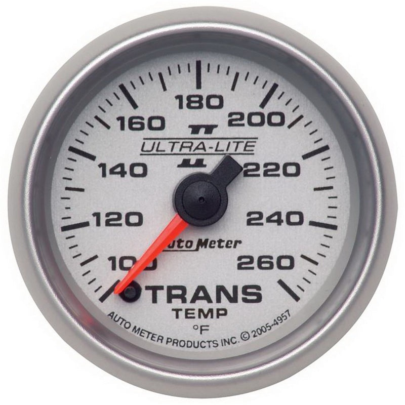 Autometer Gauge Transmission Temp 2 1/16" 100-260 Deg. F, Digital Stepper Motor 4957 Photo - Primary