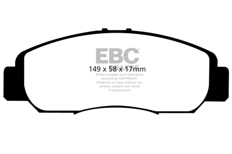 EBC Disc Brake Pad Set DP31669C Photo - Primary
