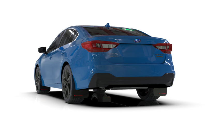 Rally Armor 20+ Subaru Legacy UR Black Mud Flap w/ White Logo MF64-UR-BLK/WH MF64-UR-BLK/WH User 4
