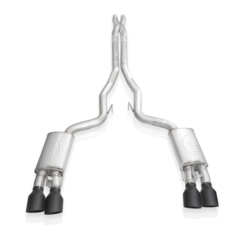 Stainless Works 2020 Ford GT500 Legend Catback X-Pipe Exhaust Factory Connect - Black Tips GT500CBXFCLB GT500CBXFCLB User 1