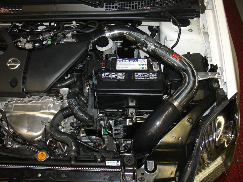 Injen Black Cold Air Intake 2007-09 Sentra SER 2.5L 4 Cyl SP1963BLK Photo - Mounted