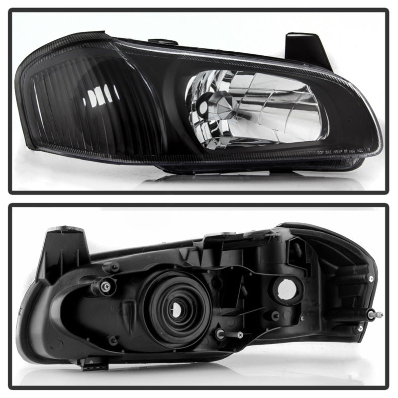 SPYDER xTune 00-01 Nissan Maxima (Excl 20th Anniversary Edition) OEM Headlights - Black (HD-JH-NM00-BK) 9042782 9042782 Photo - Unmounted