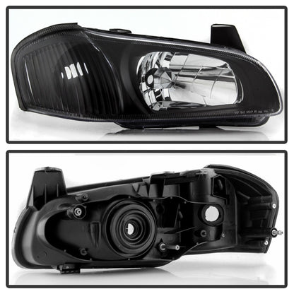 SPYDER xTune 00-01 Nissan Maxima (Excl 20th Anniversary Edition) OEM Headlights - Black (HD-JH-NM00-BK) 9042782 9042782 Photo - Unmounted