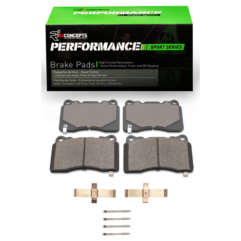 R1 Concepts RNC Performance Sport Brake Pads Brakes, Rotors & Pads Brake Pads - Performance main image