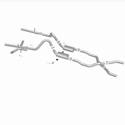 MagnaFlow Chevrolet Bel Air Street Series Crossmember-Back Performance Exhaust System 16596 360 Degree Image Set