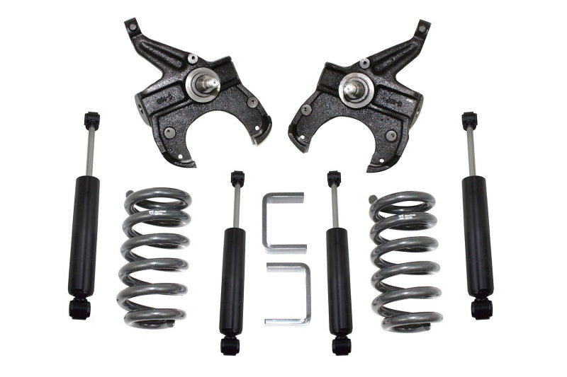 MaxTrac 73-87 Chevrolet C10 2WD 5in/5in Lowering Coil Kit (1in Rotor) K331155L K331155L Photo - Primary