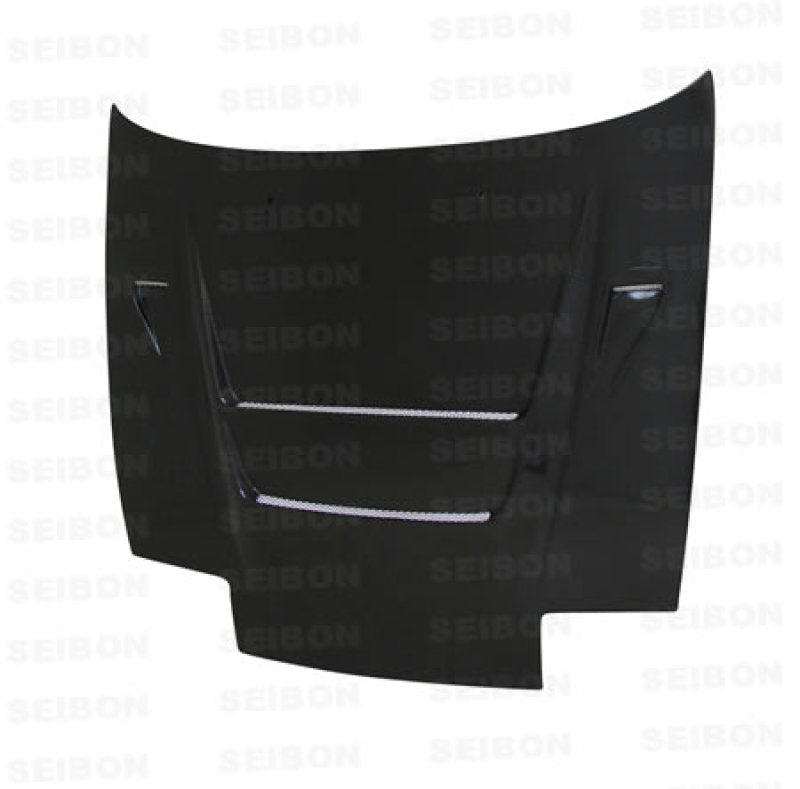 Seibon 89-94 Nissan 180SX/240SX Carbon Fiber Hood HD8994NS240-DVII Photo - Primary