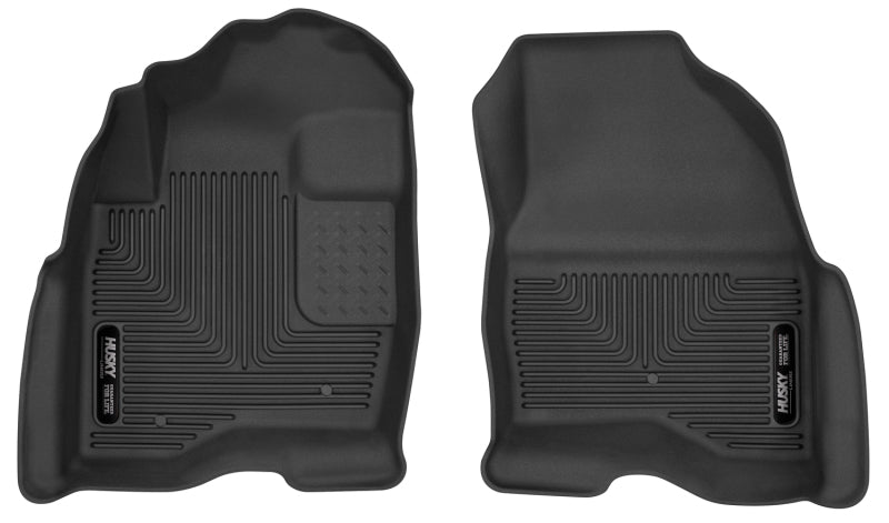 Husky Liners 2015 Ford Explorer X-Act Contour Black Floor Liners (2pc) 53331 Photo - Primary