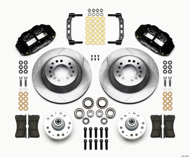 Wilwood Narrow Superlite 6R Front Hub & 1PC Rtr Kit 12.88in 74-80 Pinto/Mustang II Disc Spindle only 140-12275 140-12275 Photo - Primary