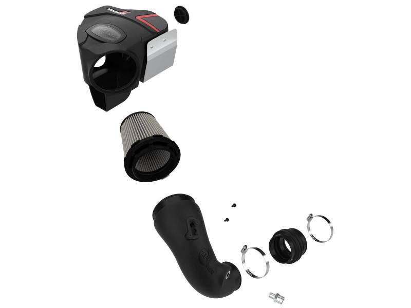 aFe Momentum GT Cold Air Intake System w/Pro Dry S Filter 20-21 BMW M340i (G20) 3.0 L6 (t) N58 50-70060D 50-70060D Photo - Unmounted