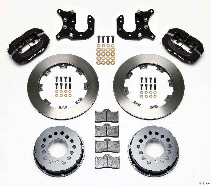 Wilwood Forged Dynalite P/S Rear Kit Mopar-Dana 2.72in Offset 140-2116-B 140-2116-B Photo - Primary