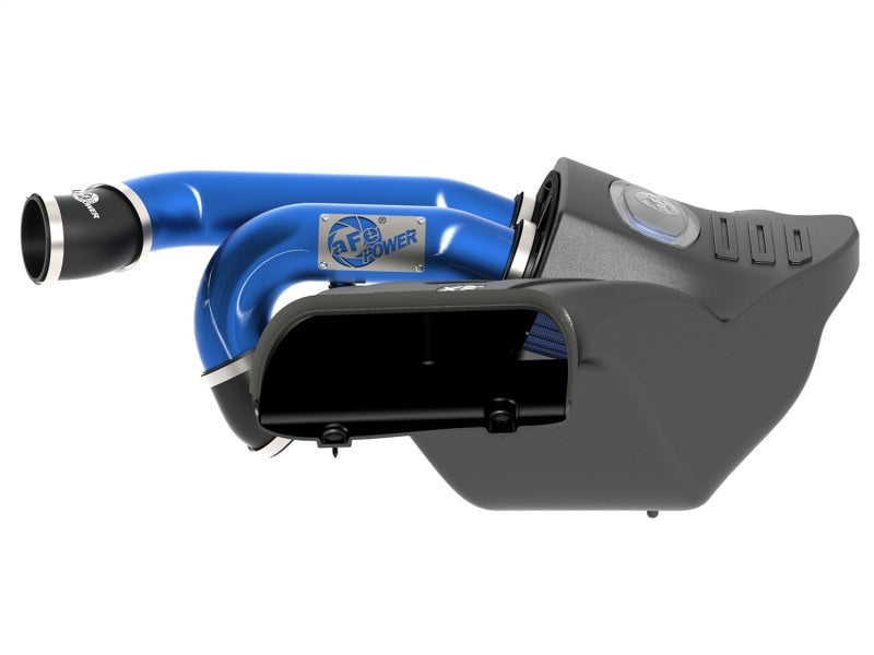 aFe Momentum XP Pro 5R Cold Air Intake System w/ 3 in Blue Intake Tubes 54-73120-L Photo - Unmounted