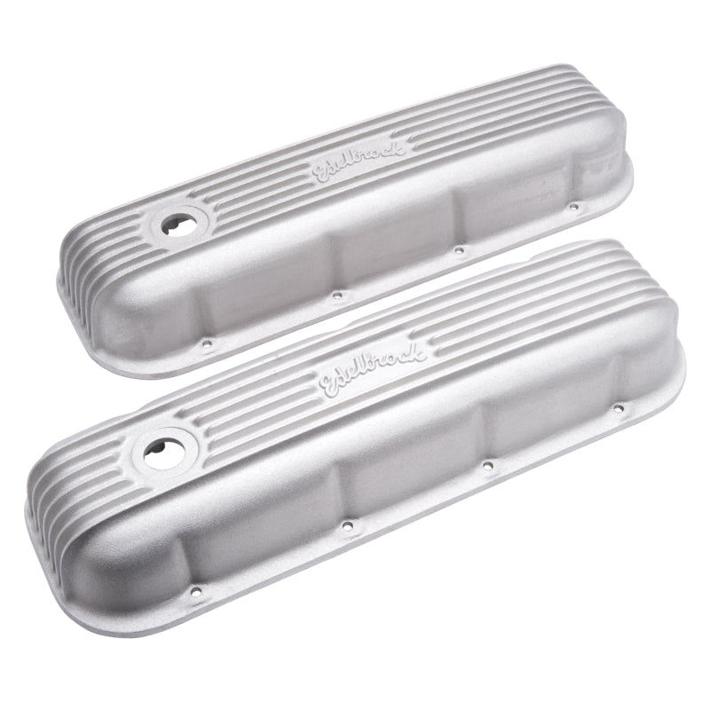 Edelbrock Valve Cover, Classic Series, Chevrolet, 1965 & Later 396-502 V8 41859 Photo - out of package