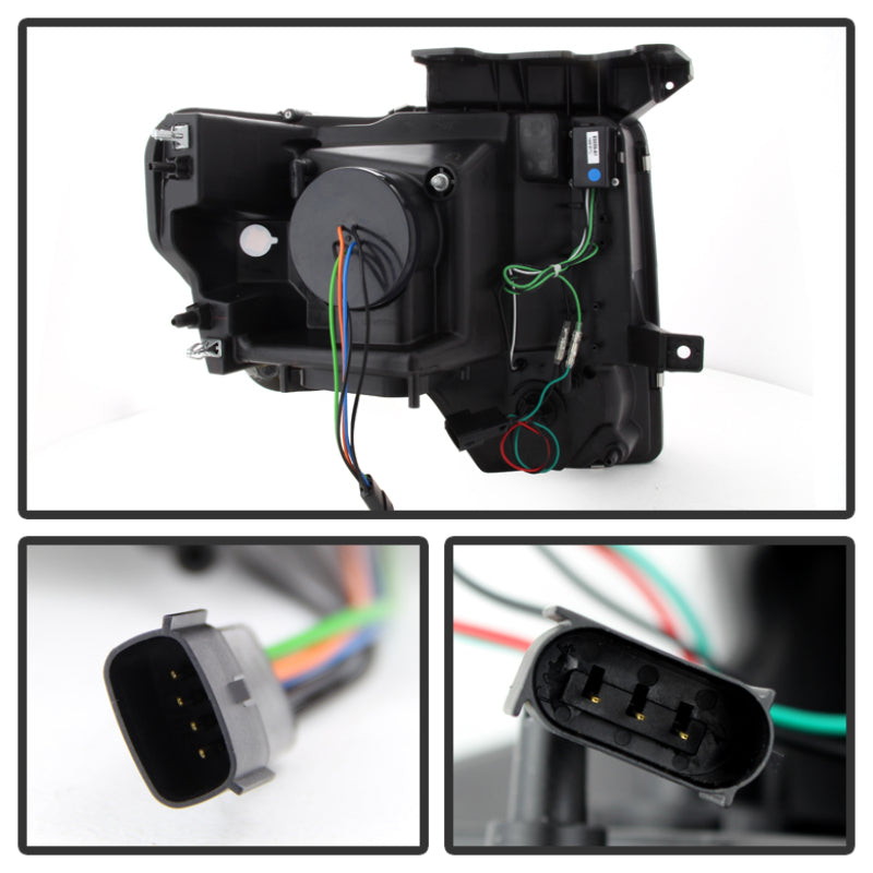 Spyder Ford F150 13-14 Projector Fctry Xenon Model- Light Bar DRL Chrm PRO-YD-FF15013-LBDRL-HID-C 5077639 5077639 User 1