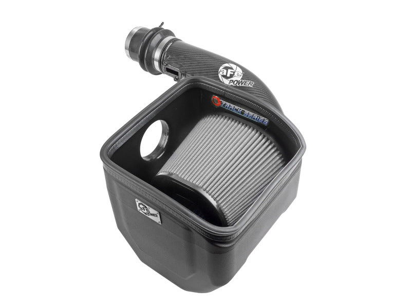 aFe 19-23 Nissan Patrol 4.8L L6 Track Series Carbon Fiber Intake System w/Pro DRY S Filter 57-10019D 57-10019D Photo - Primary