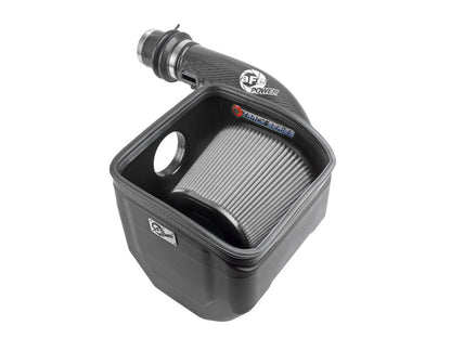 aFe 19-23 Nissan Patrol 4.8L L6 Track Series Carbon Fiber Intake System w/Pro DRY S Filter 57-10019D 57-10019D Photo - Primary