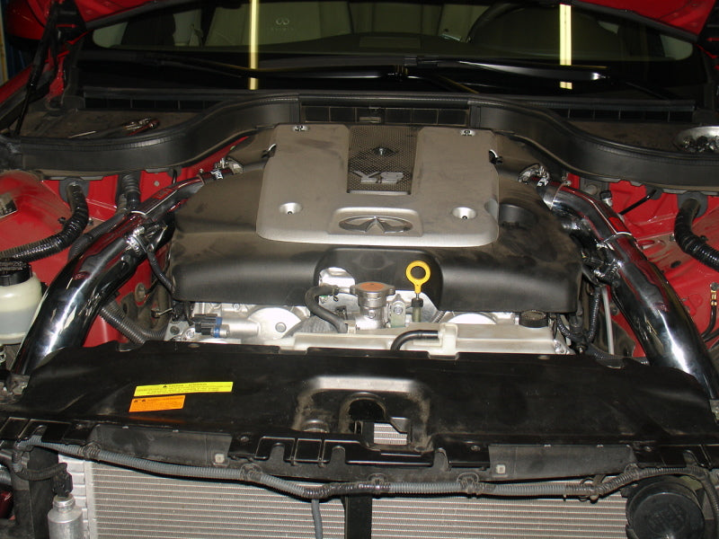 Injen 07-08 G35 4Dr 3.5L/08-13 G37 2Dr 3.7L excl IPL/09-13 G37 4Dr 3.7 SP1997BLK Photo - Mounted