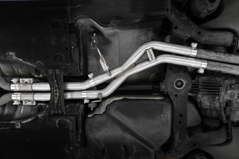 MBRP 10-16 Audi S4/S5 3.0TFSI B8/B8.5 T304 Stainless Steel 2.5in Muffler Bypass S4611304 S4611304 Photo - Mounted