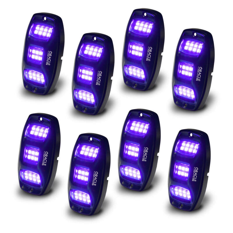ORACLE Lighting Oracle Underbody RGB+W Wheel Well Rock Light Kit - 8 PCS - ColorSHIFT 5895-339-8 5895-339-8 Photo - out of package