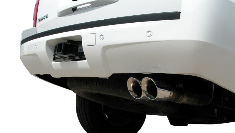 Corsa Performance 09-11 Chevrolet Tahoe 5.3L V8 Polished Sport Cat-Back Exhaust 0W2FY 14912 Photo - Mounted