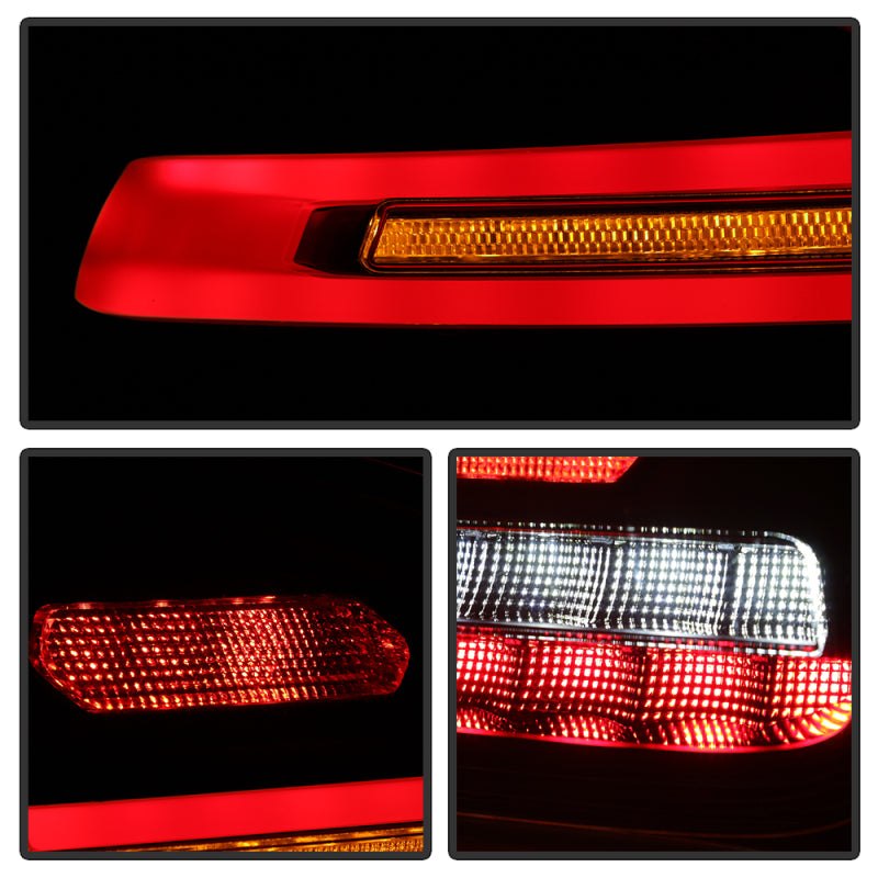 Spyder Porsche Cayenne 958 11-14 LED Tail Lights - Sequential Signal - Red Smoke 5086907 5086907 User 5
