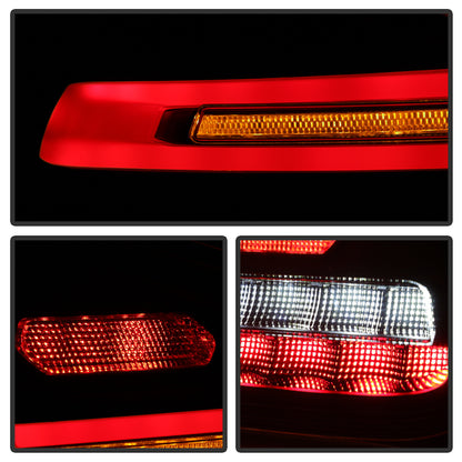 Spyder Porsche Cayenne 958 11-14 LED Tail Lights - Sequential Signal - Red Smoke 5086907 5086907 User 5