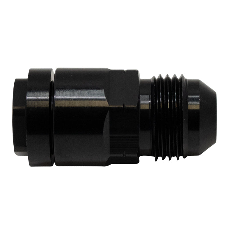 DeatschWerks 8AN Male Flare to 3/8in Female EFI Quick Connect Adapter - Anodized DW Titanium 6-02-0104-B 6-02-0104-B Photo - Primary
