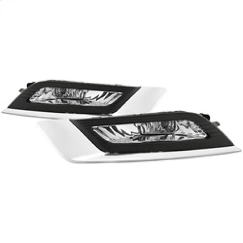 Spyder 17-18 Ford Fusion OEM Fog Lights w/ Switch & Cover - Clear (FL-FFUS17-C) 5085405 5085405 Photo - Primary