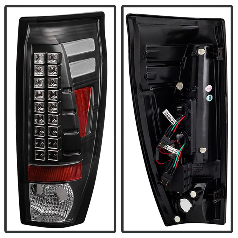 Spyder Chevy Avalanche 02-06 LED Tail Lights Black ALT-YD-CAV02-LED-BK 5001061 5001061 Photo - Unmounted