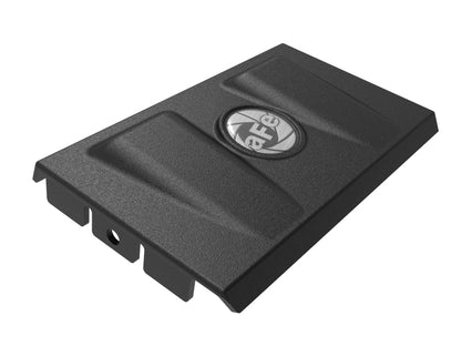 aFe Rapid Induction Intake System Cover, Black, 19-20 Ford Edge Ecoboost V6 2.7L (tt) 52-10003C 52-10003C Photo - Primary