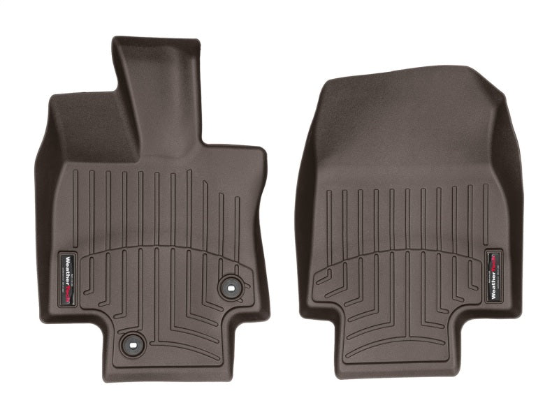 WeatherTech WT FloorLiner - Front - Cocoa Floor Mats Floor Mats - Rubber main image