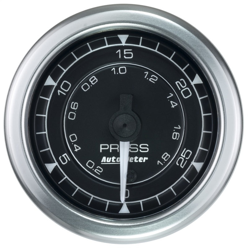 Autometer Gauge, Pressure, 2 1/16", 30Psi, Digital Stepper Motor, Chrono 8164 Photo - Primary
