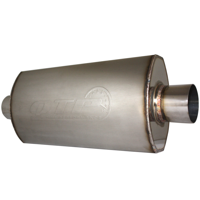QTP 3.5in Weld-On 304SS AR3 Muffler 12350 12350 Photo - Primary