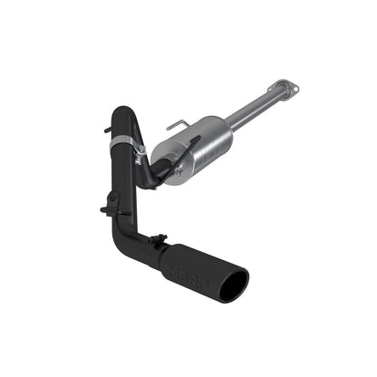 MBRP 09-14 Toyota Tacoma 4.0L EC/CC Cat-Back Single Exit AL - Black S5326BLK Photo - Primary
