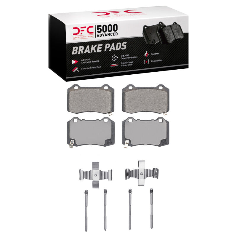 DFC DFC 5000 Advanced Low Met Brake Pads Brakes, Rotors & Pads Brake Pads - OE main image