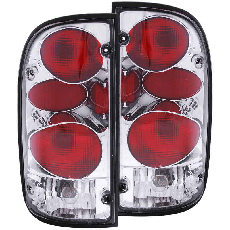 Anzo 1995-2000 Toyota Tacoma Taillights Chrome 211127 Photo - Primary