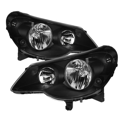 SPYDER Xtune Chrysler Sebring 07-10 OEM Style Headlights Black HD-JH-CHRSE07-BK 9029646 9029646 Photo - Primary