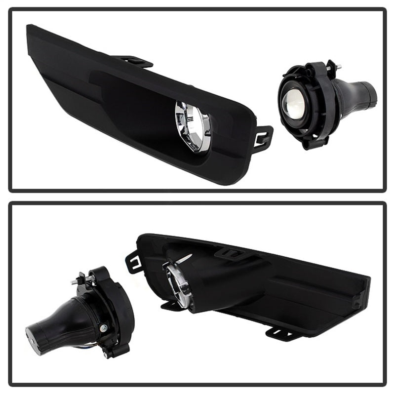 Spyder GMC Acadia 2013-2015 OEM Fog Light W/Universal Switch- Clear FL-GAC2013-C 5080318 5080318 Photo - Unmounted