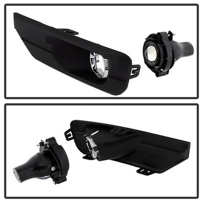 Spyder GMC Acadia 2013-2015 OEM Fog Light W/Universal Switch- Clear FL-GAC2013-C 5080318 5080318 Photo - Unmounted