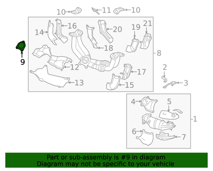 PLM Subaru FA24 Manifold To Turbo Gasket 2022+ WRX VB 44616AA310 *Discontinued
