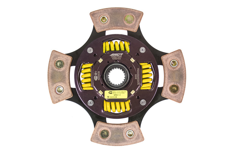 ACT 4-Puck Sprung Hub Race Disc Chevrolet Nova Base L4 85-88 4200103 Photo - Primary