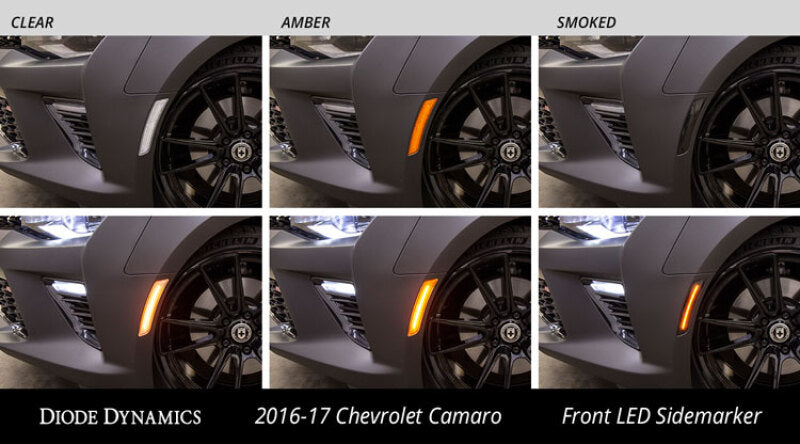 Diode Dynamics 16-21 Chevrolet Camaro LED Sidemarkers - Amber/ - Red (set) DD5062 DD5062 User 4