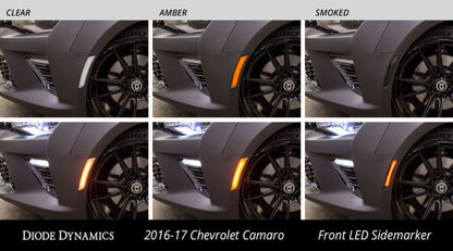 Diode Dynamics 16-21 Chevrolet Camaro LED Sidemarkers - Amber/ - Red (set) DD5062 DD5062 User 4
